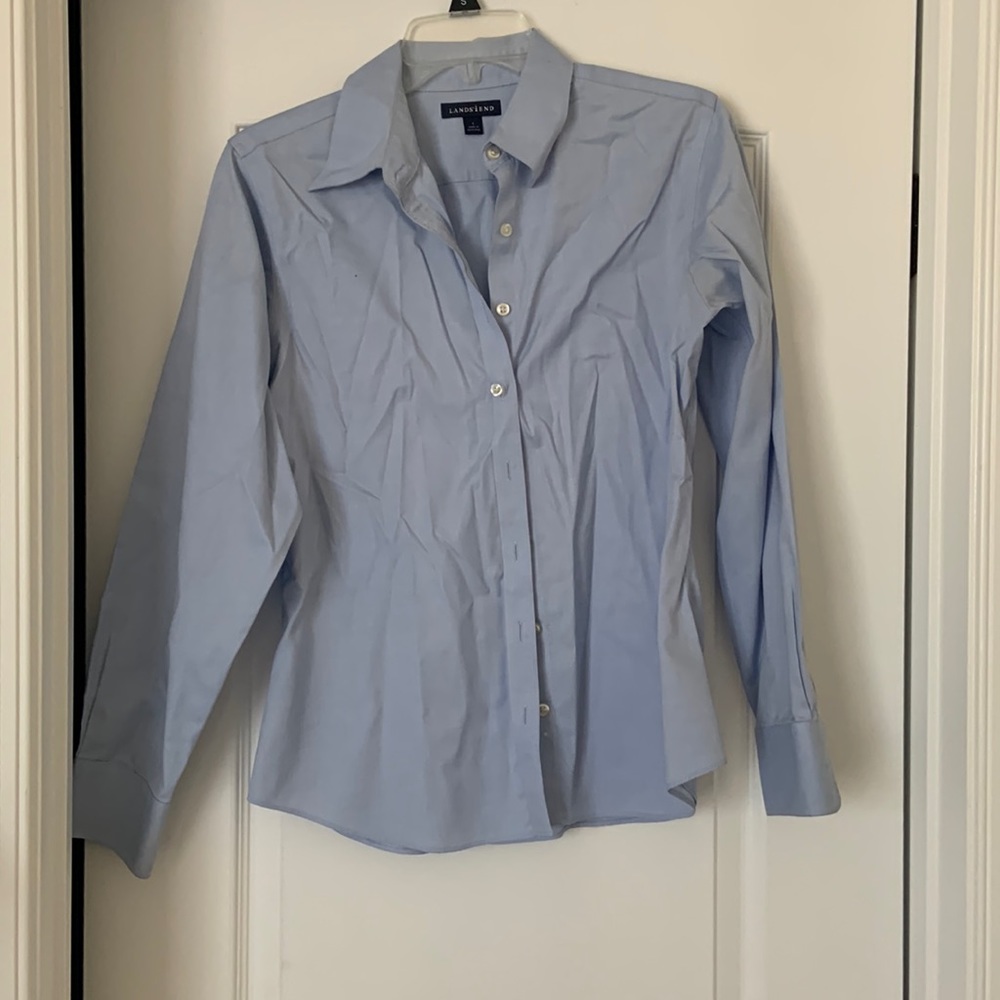 Women’s button down. S. Lands End